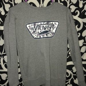 Gray vans sweatshirt